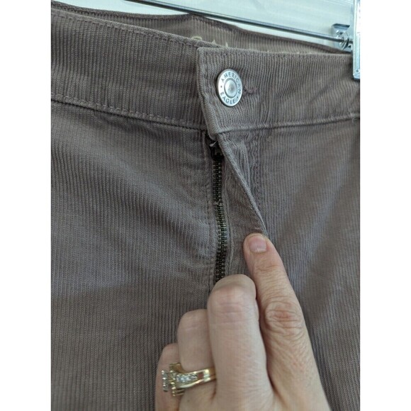 American‎ Eagle 90s Straight Pants Plus Size 18 Mauve Corduroy - Picture 4 of 16